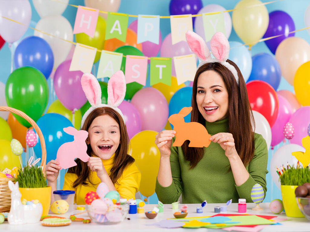 Kids Day Events party setup featuring colorful decorations, themed tables, and chairs for an exciting celebration.